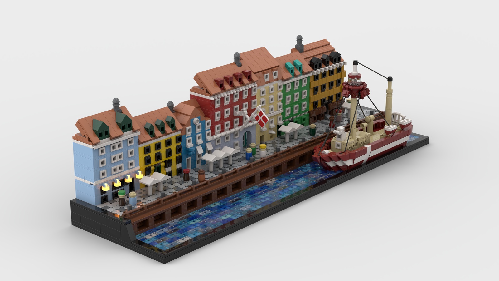 udledning dybt Er velkendte LEGO IDEAS - Nyhavn - Copenhagen, Denmark