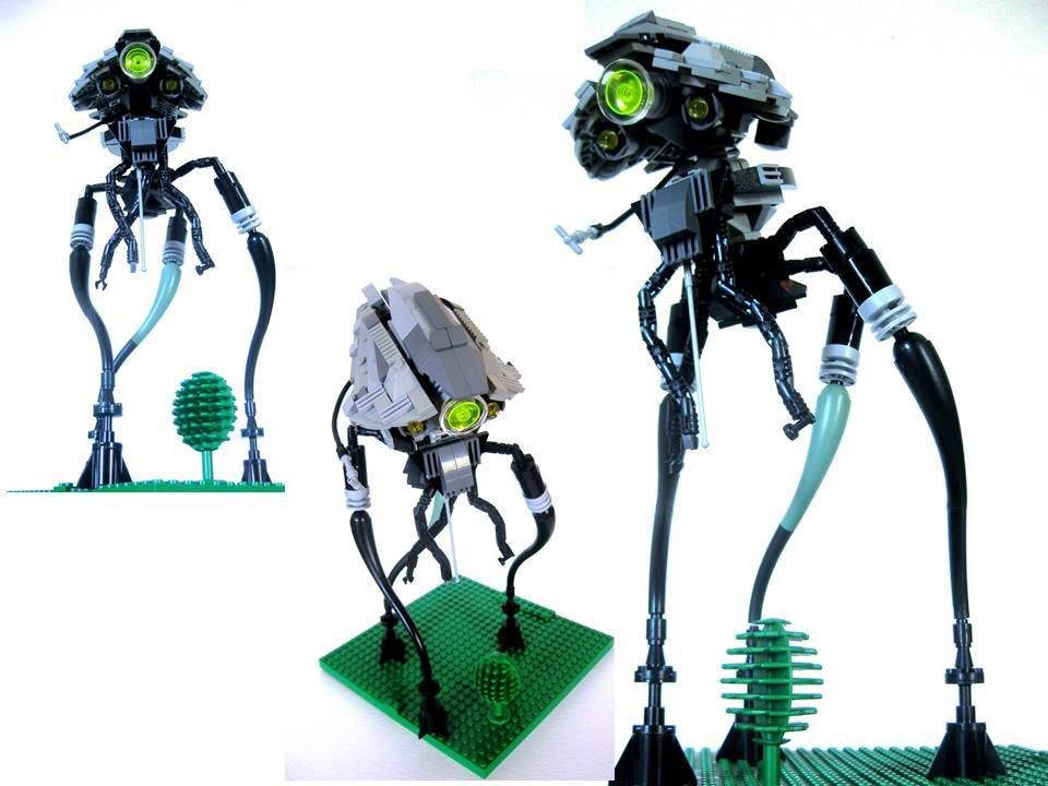 war of the worlds tripod lego