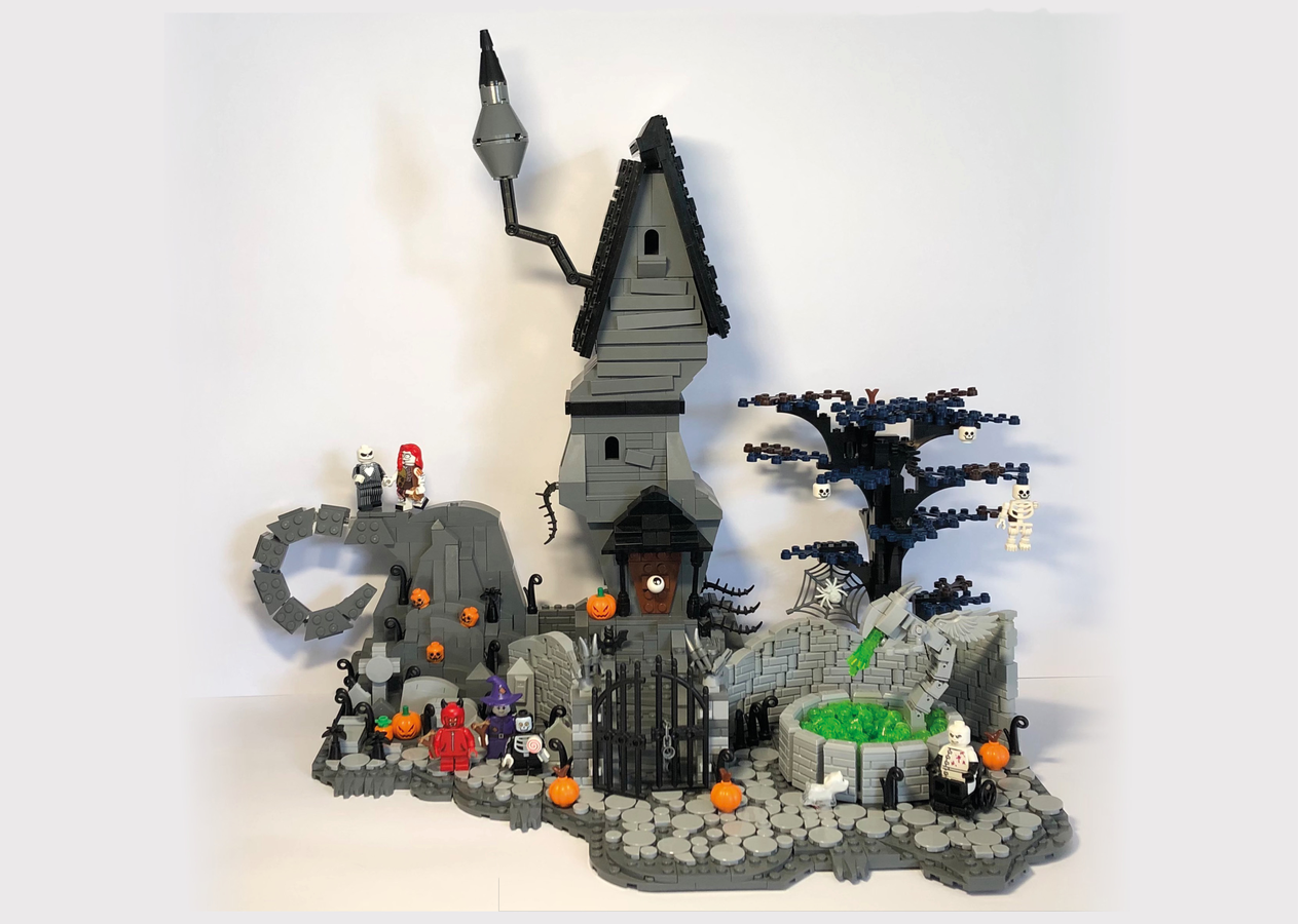 LEGO IDEAS The Nightmare Before Christmas Halloween Town   Resize 1600 900