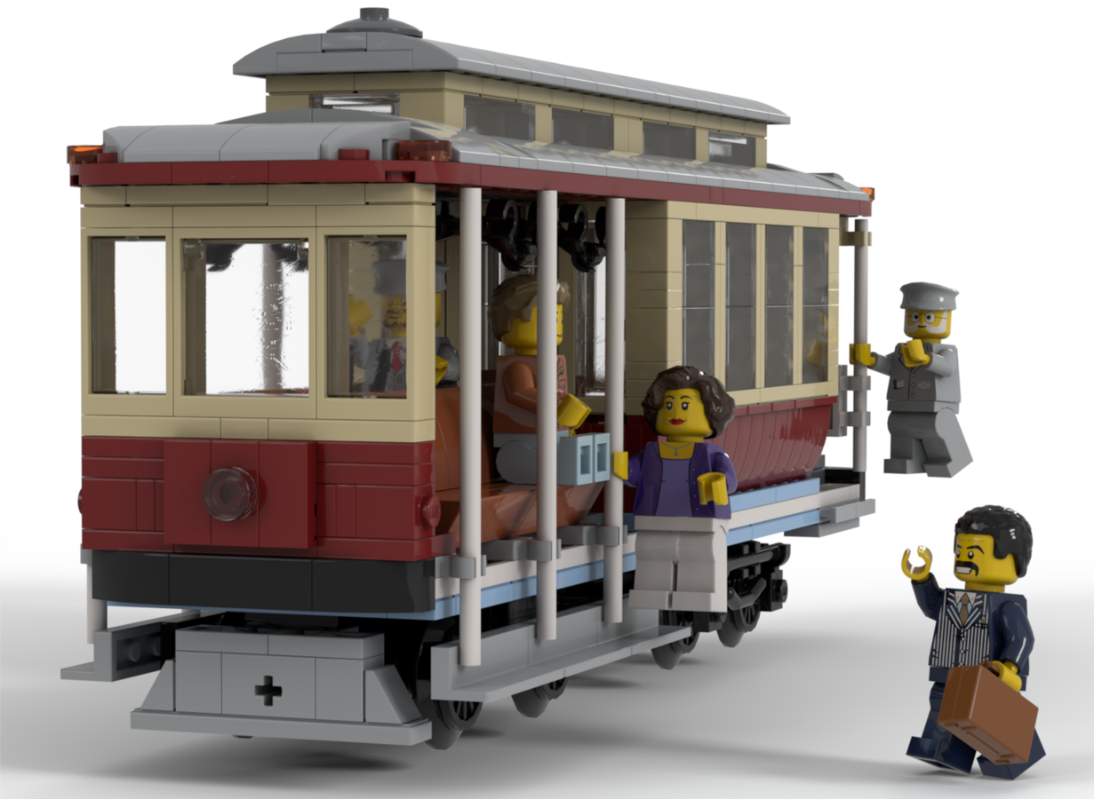 Lego cable car sale