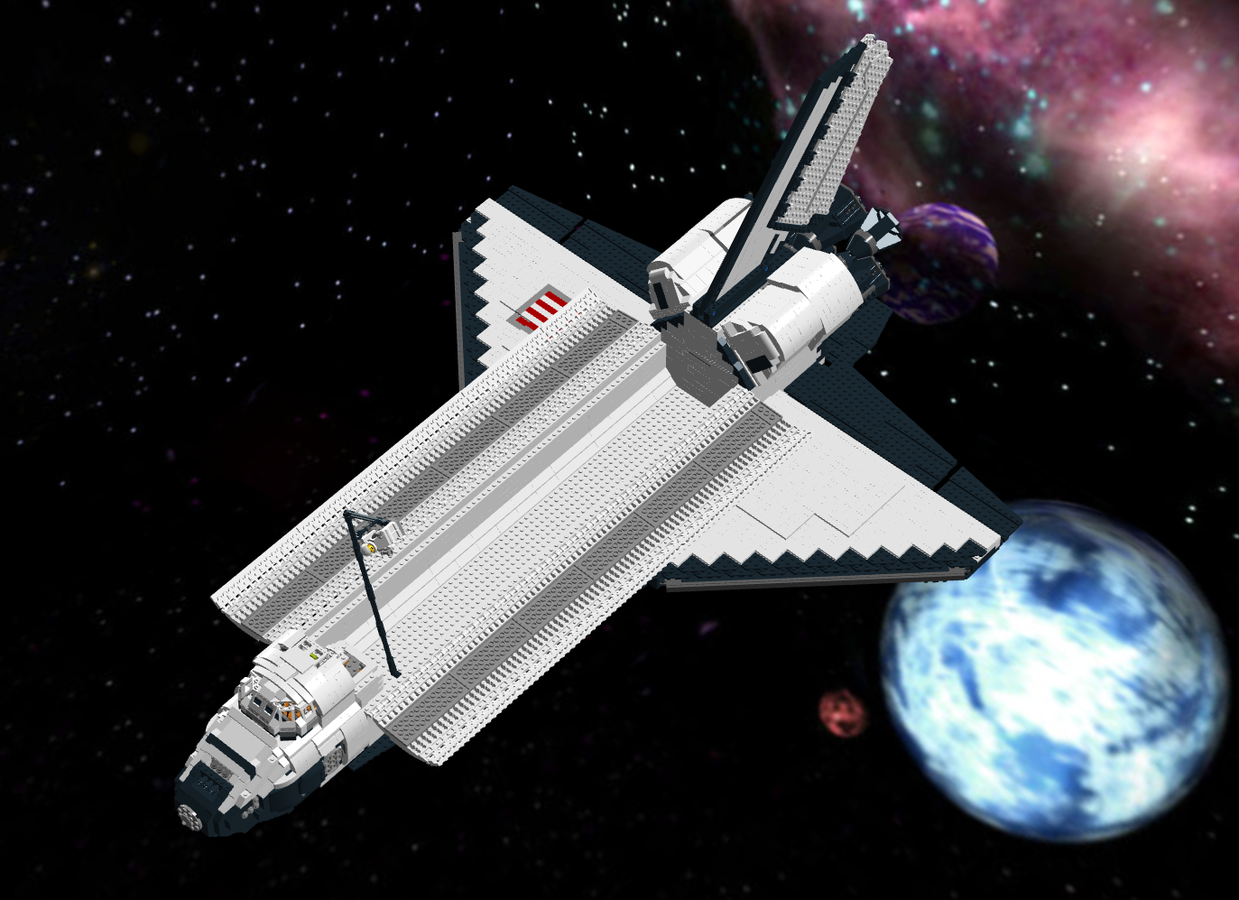 Lego ideas space online shuttle