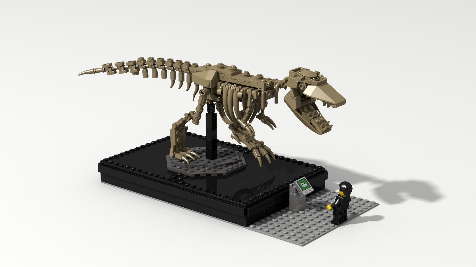 Lego t best sale rex fossil