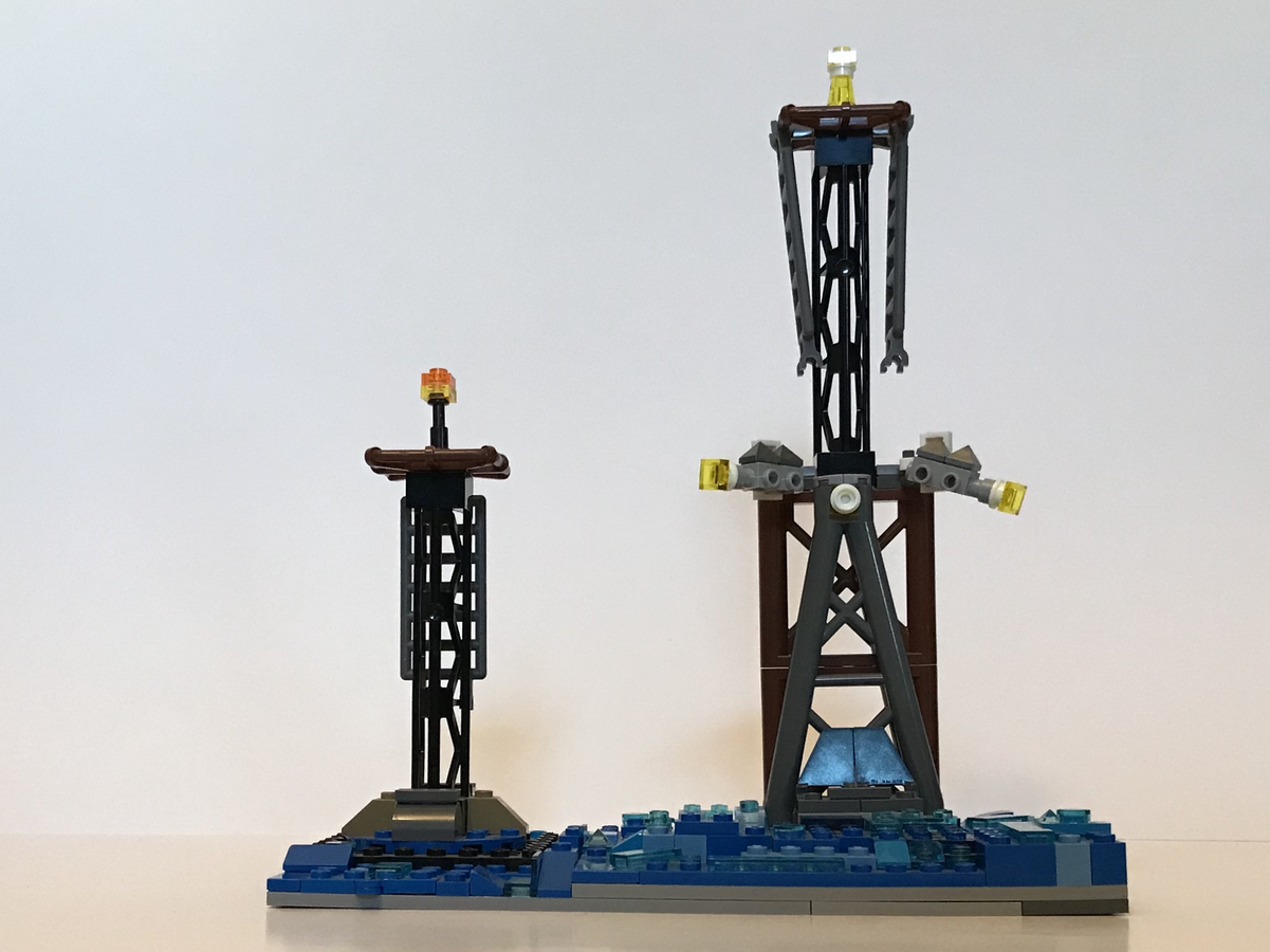 Lego oil and discount gas