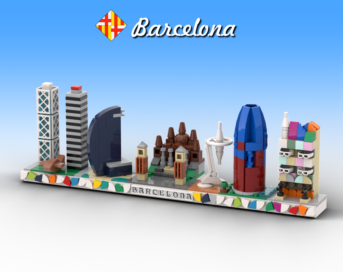 LEGO IDEAS Barcelona Architecture