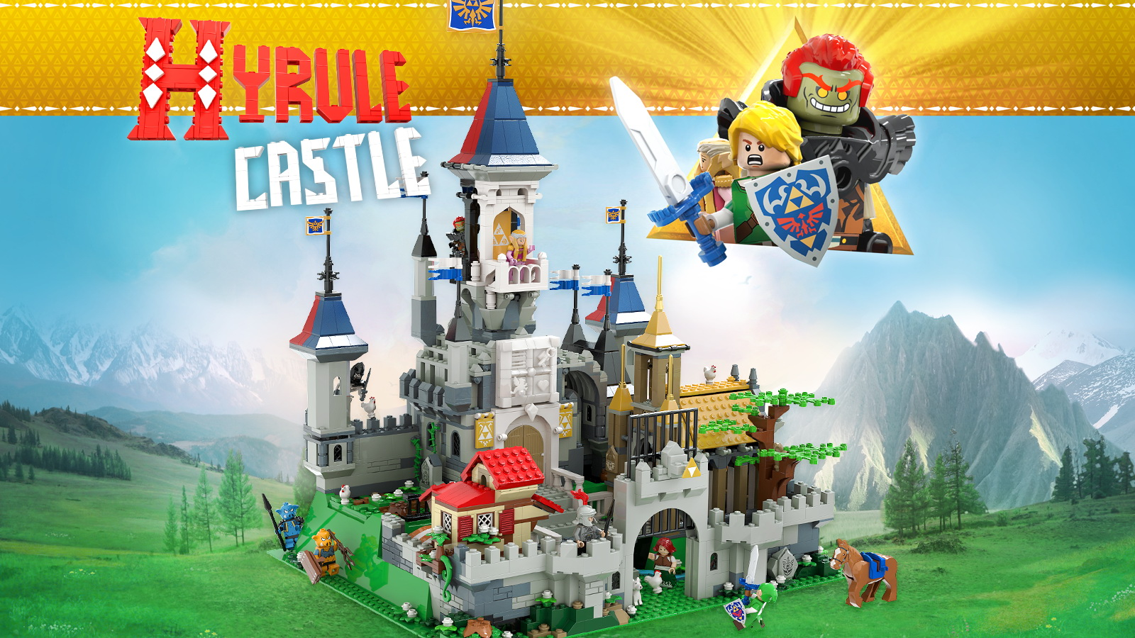 LEGO IDEAS Hyrule Castle (The Legend of Zelda)