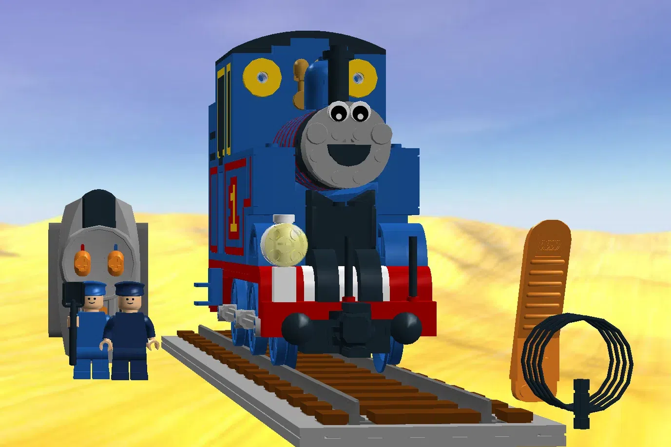 Thomas the cheap tank engine lego