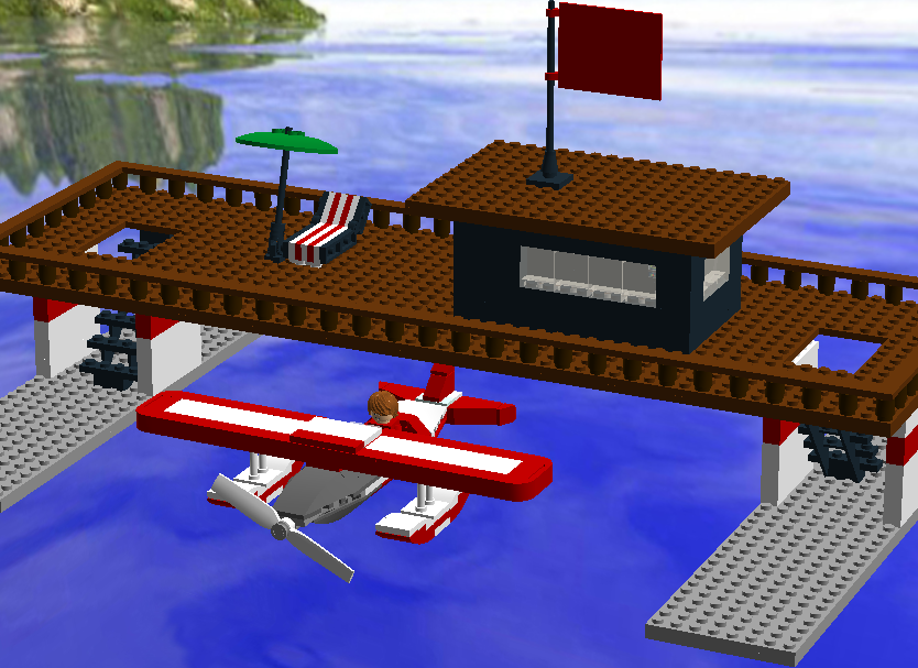 LEGO IDEAS Wii Sports Resort Seaplane