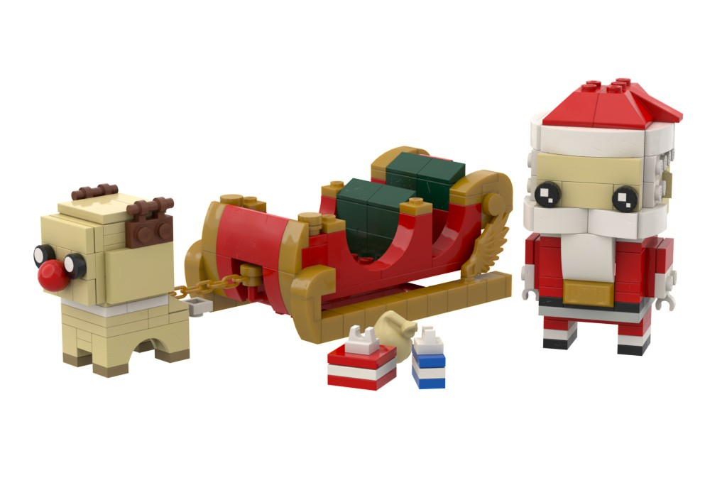 Lego santa online brickheadz