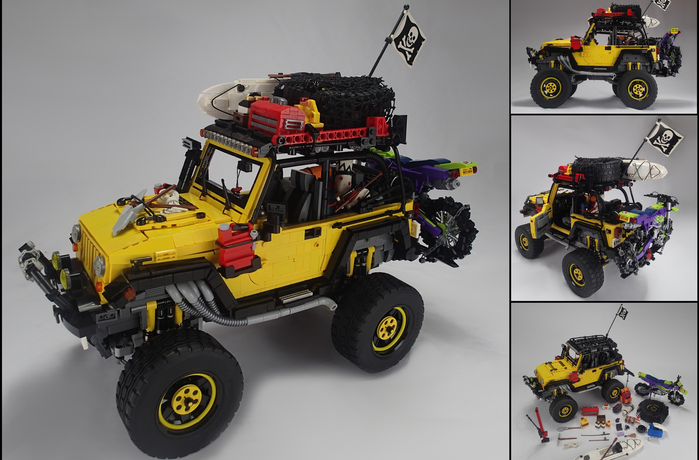 The Jeep Wrangler Is Now Available In LEGO Form for Fifty Bucks