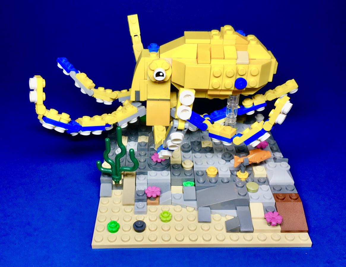 Octopus discount lego set