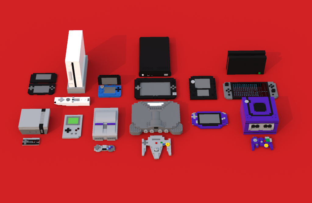 LEGO IDEAS Nintendo Game Consoles Collection