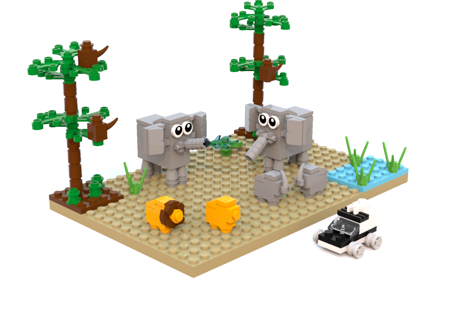 LEGO IDEAS Micro African Safari