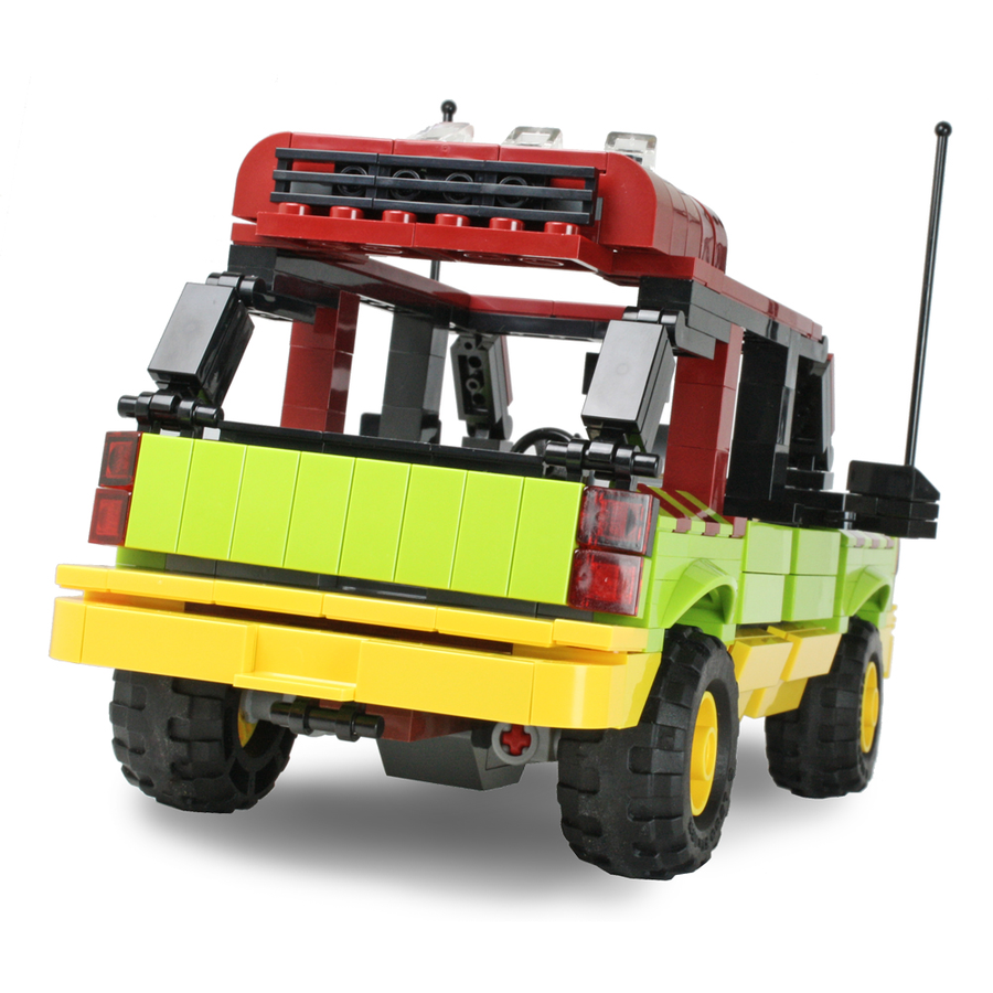 Lego jurassic park tour hot sale car