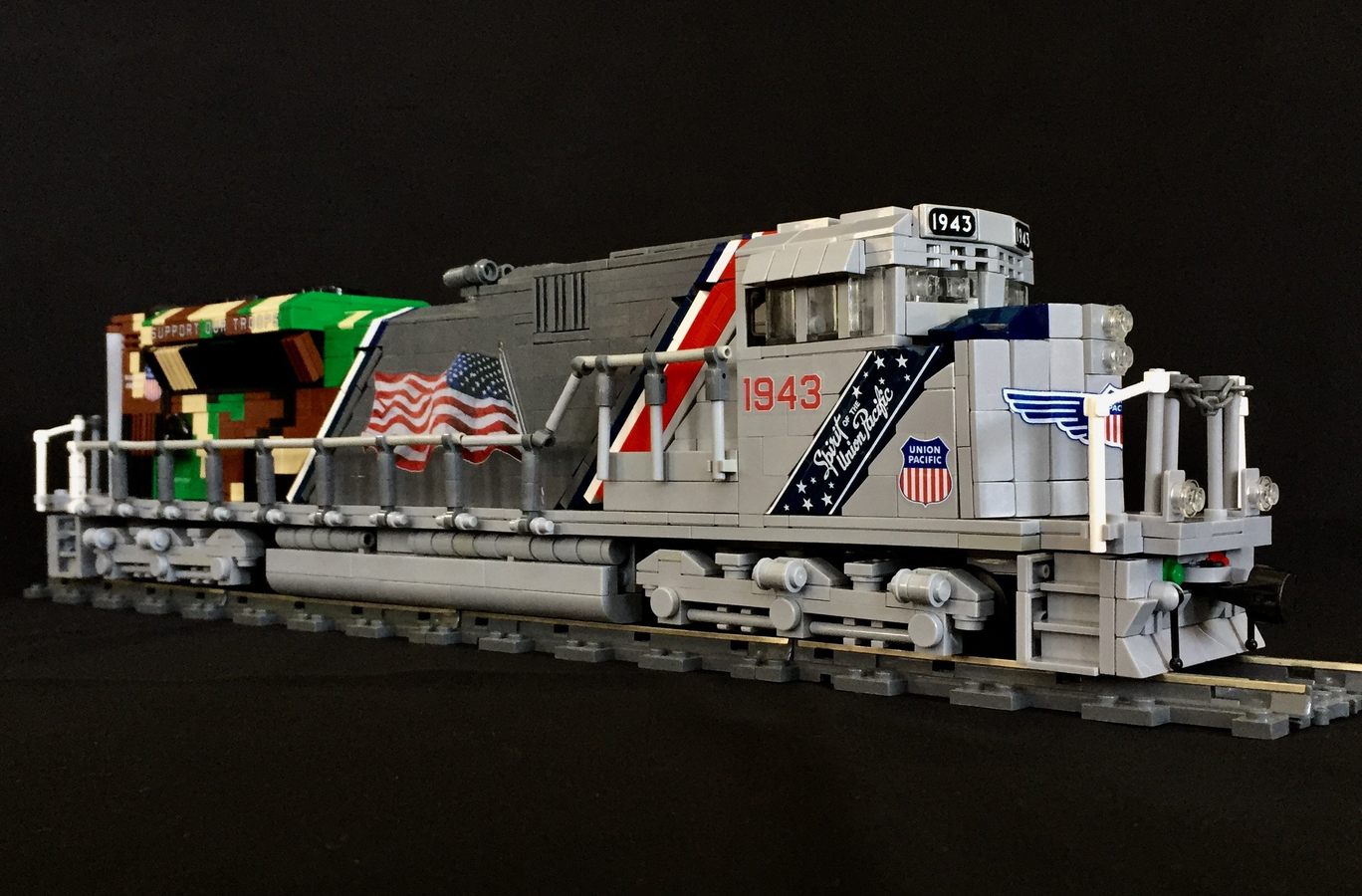 Lego union pacific store train