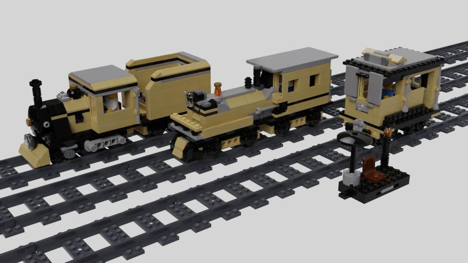 Diesel lego hot sale train