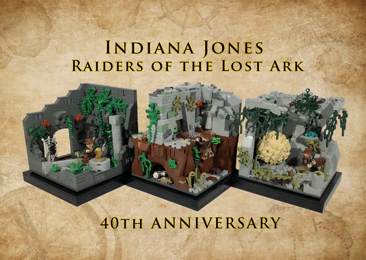 LEGO IDEAS Indiana Jones Raiders of the Lost Ark 40th Anniversary