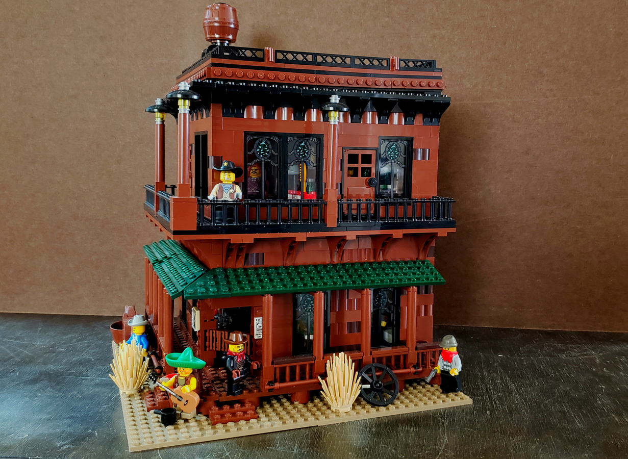 Lego wild west store saloon