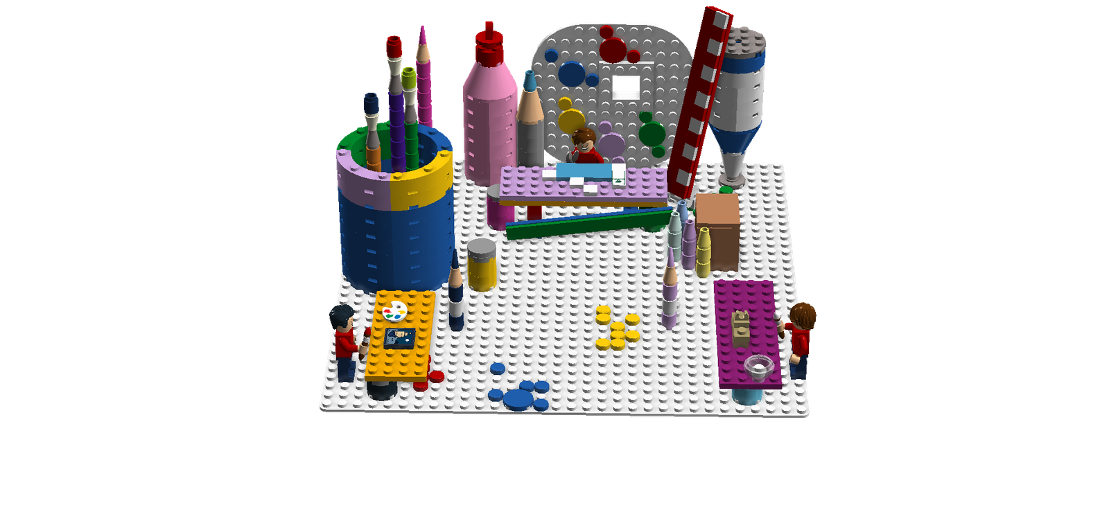 LEGO IDEAS Art Attack
