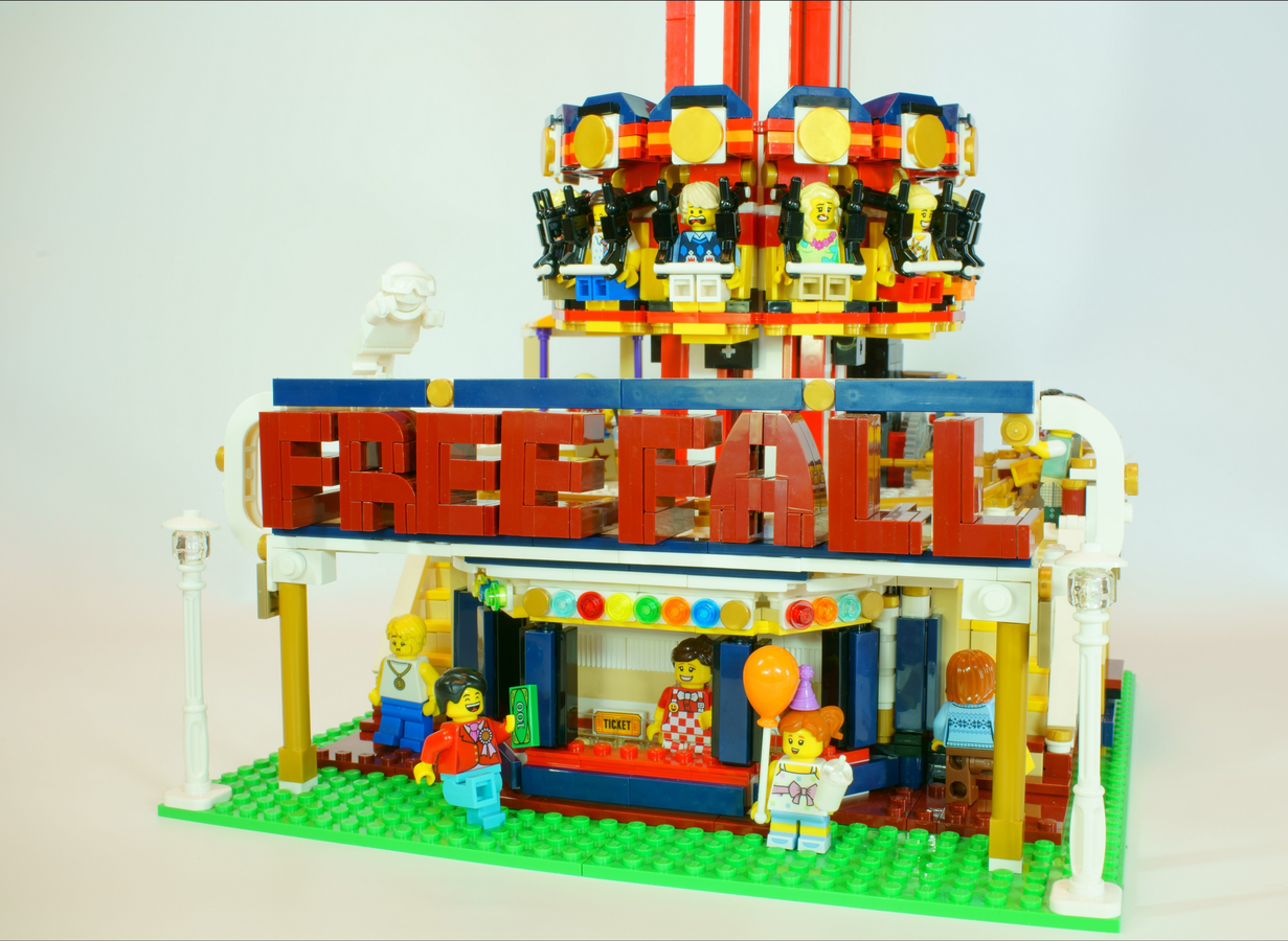 Lego free sales fall tower