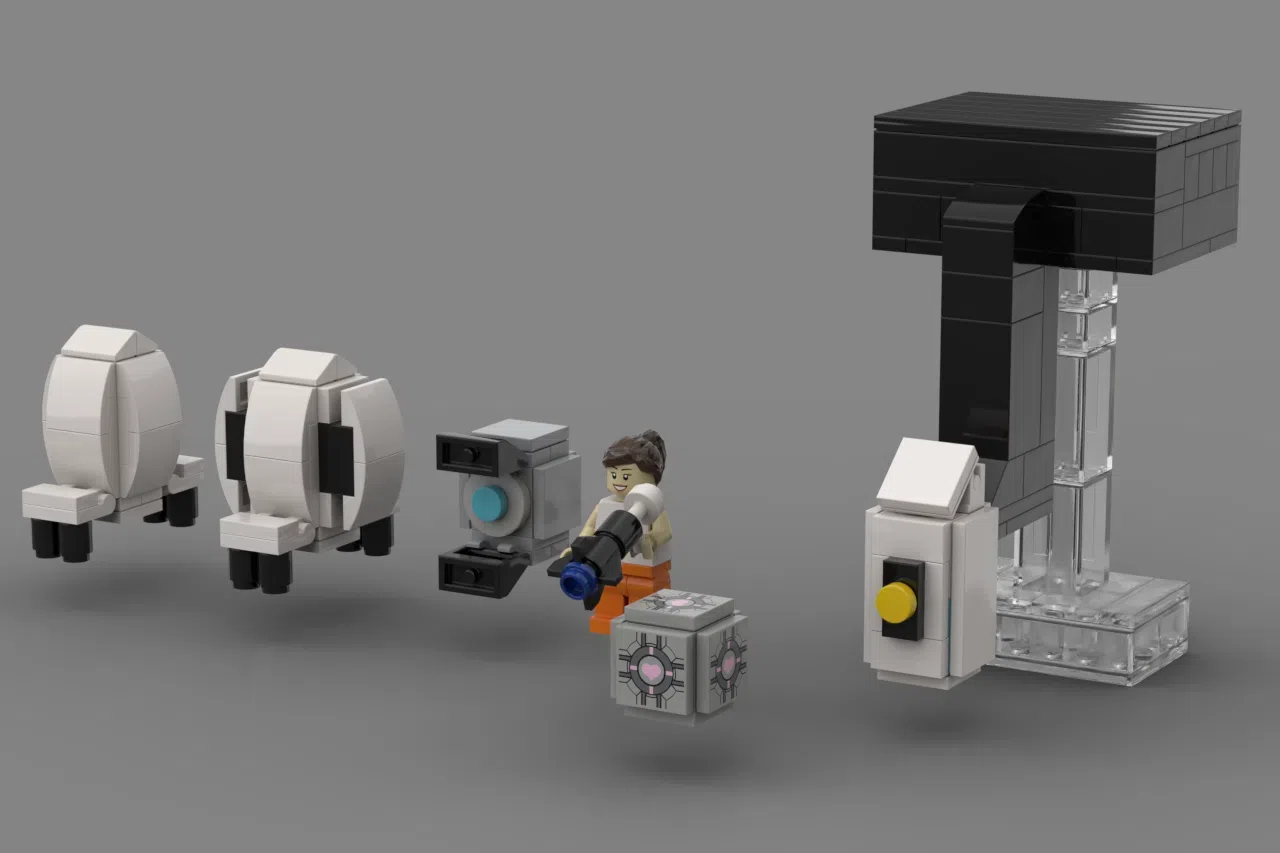 Lego best sale companion cube