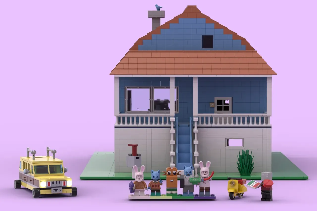 Gumball Watterson's Real House From The Amazing World of Gumball