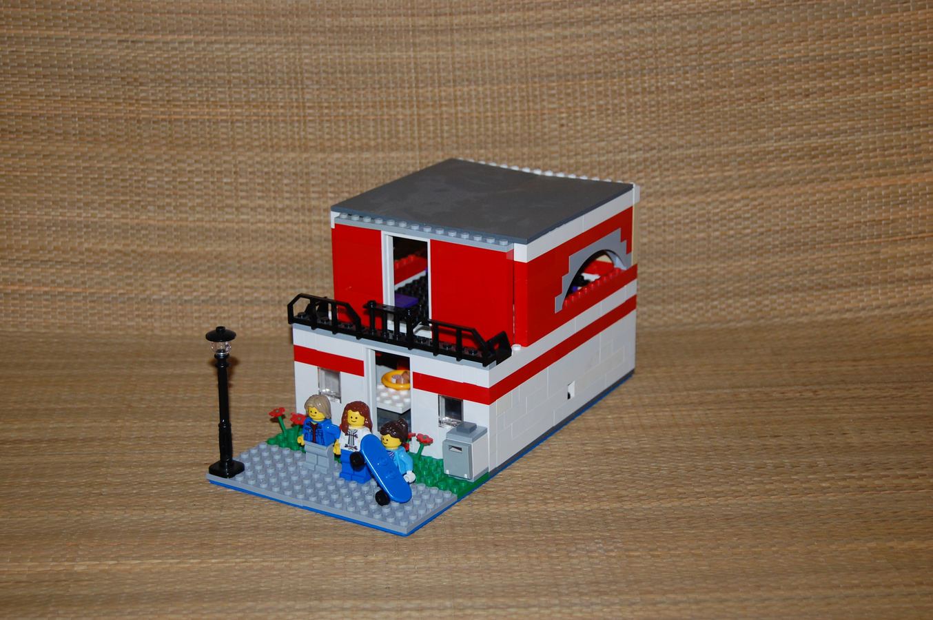 2 story best sale lego house