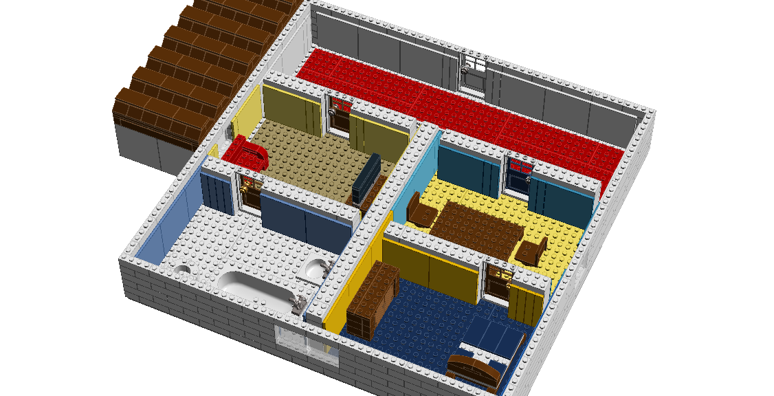 LEGO IDEAS House With Garage