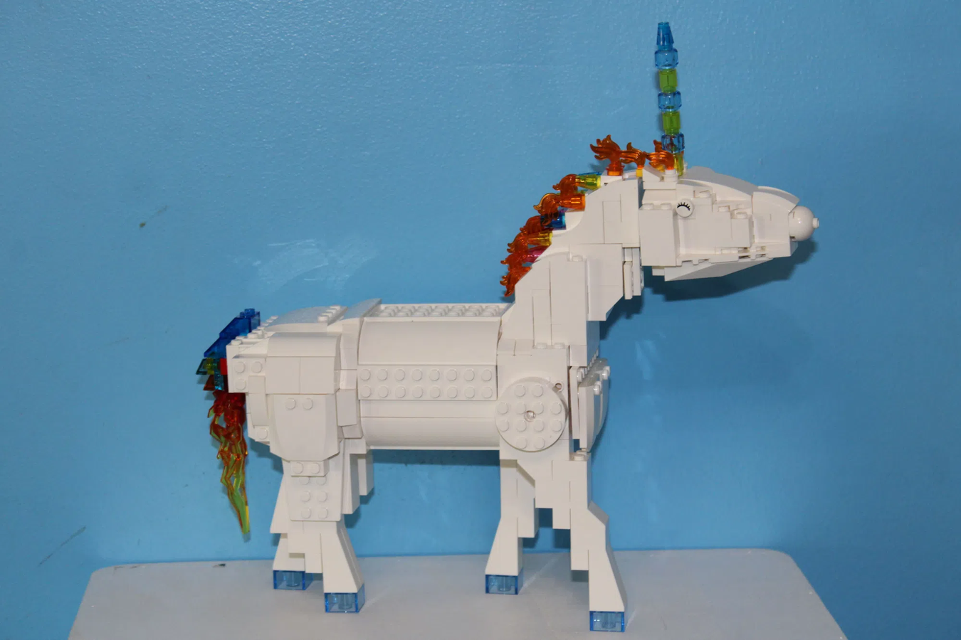 lego unicorn plush