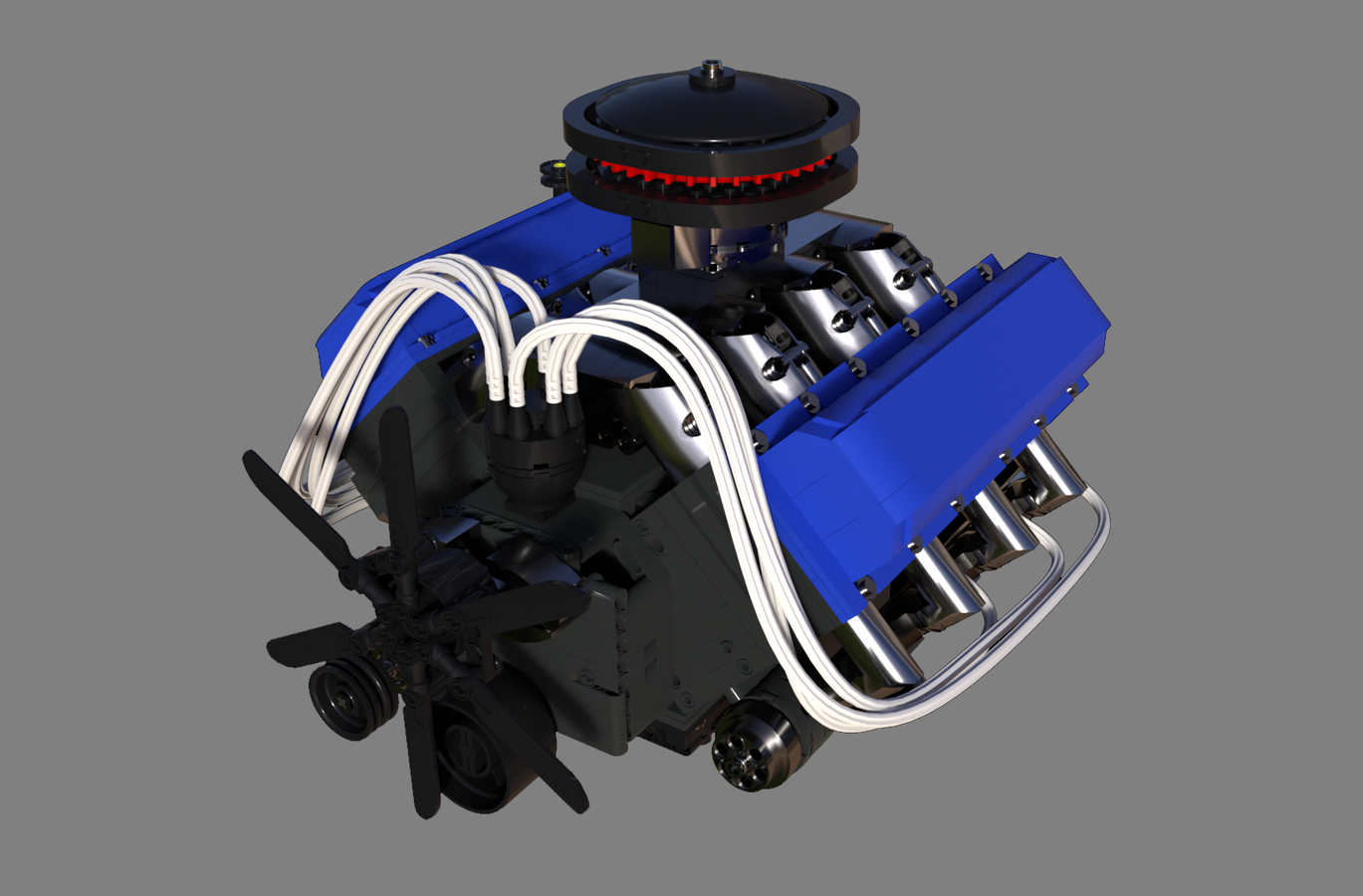 Lego cheap v8 motor