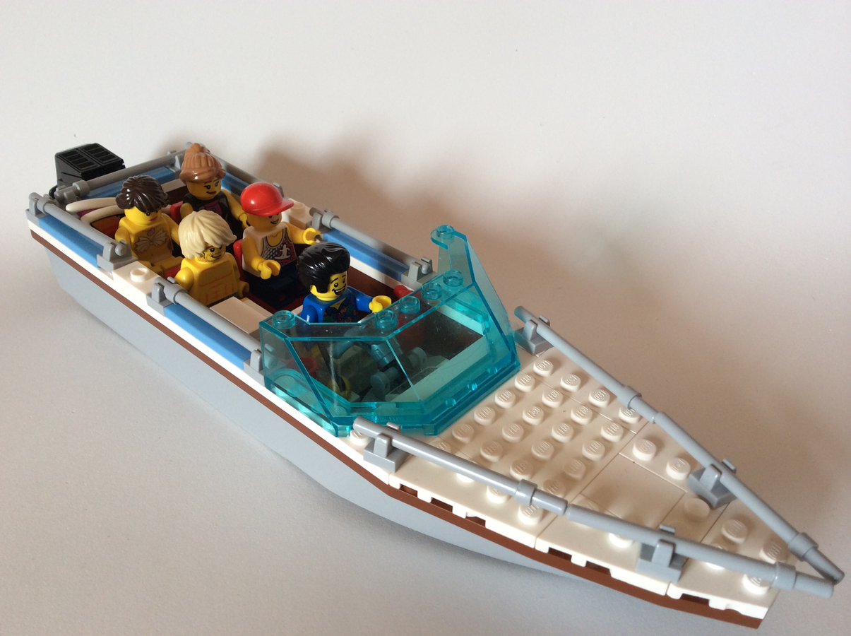 Speedboat lego cheap