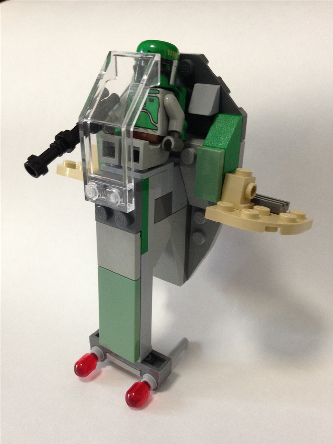 LEGO IDEAS Slave I Microfighter w Boba Fett