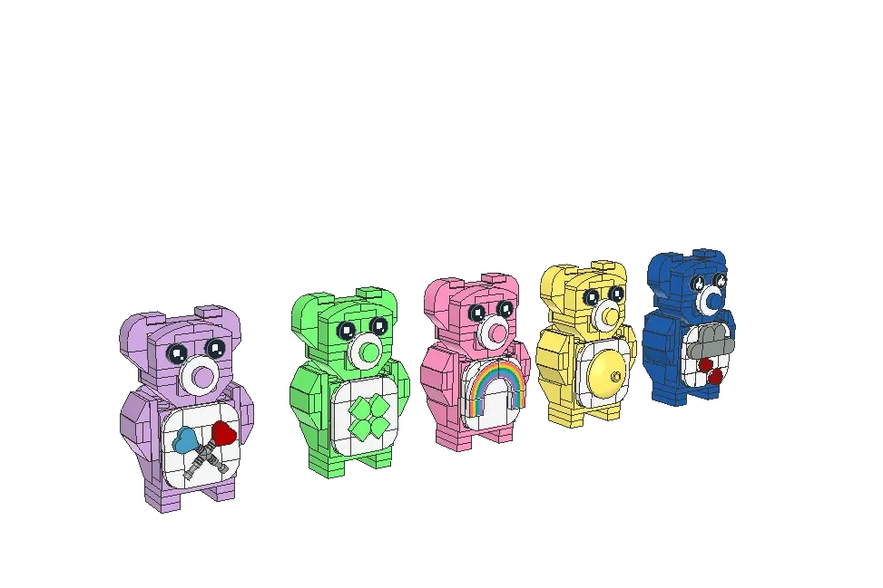 Moske Bred vifte Deltage LEGO IDEAS - Care Bears