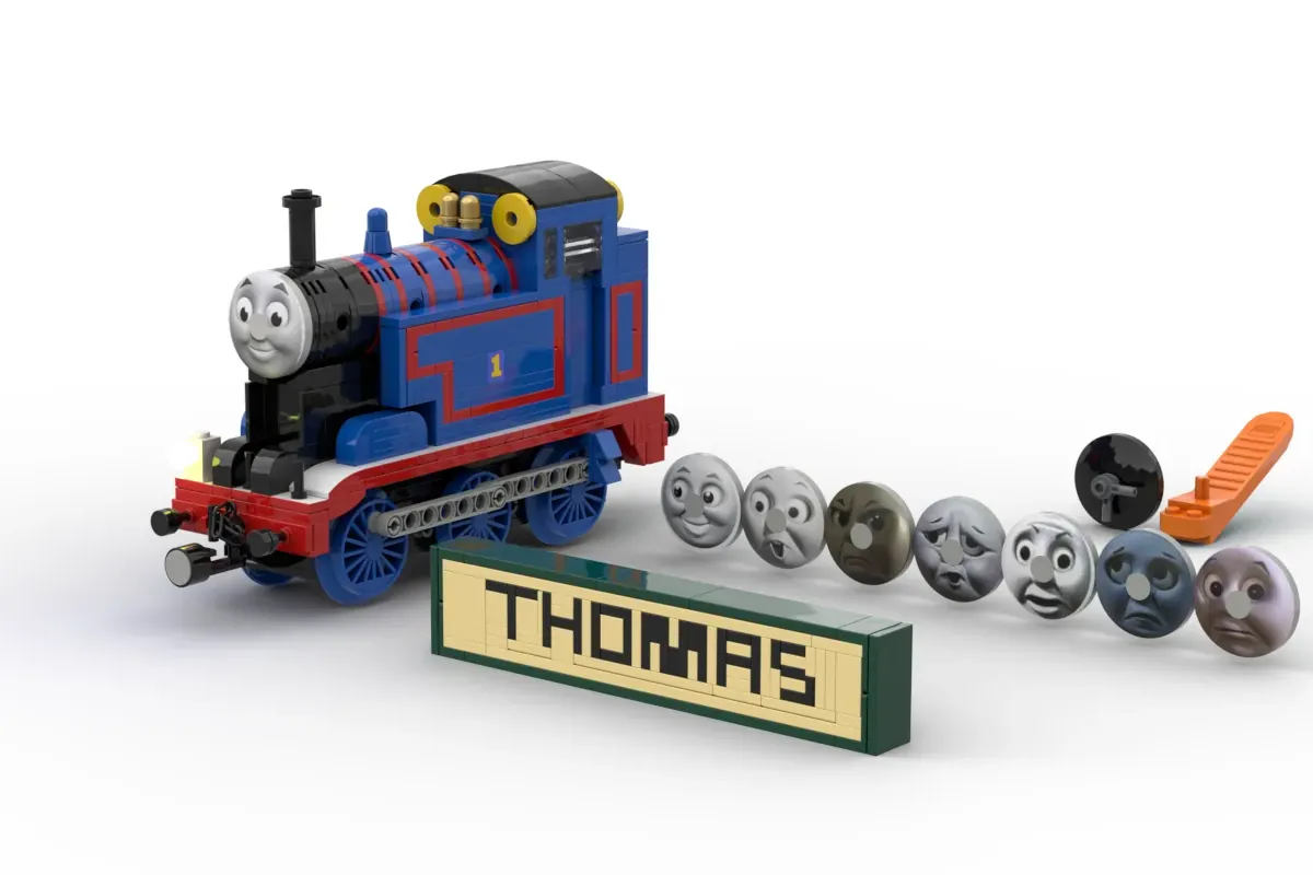 LEGO MOC Thomas The Tank Engine By Brickfolk Rebrickable