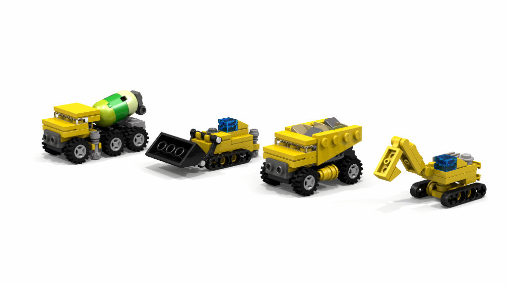 lego construction vehicles