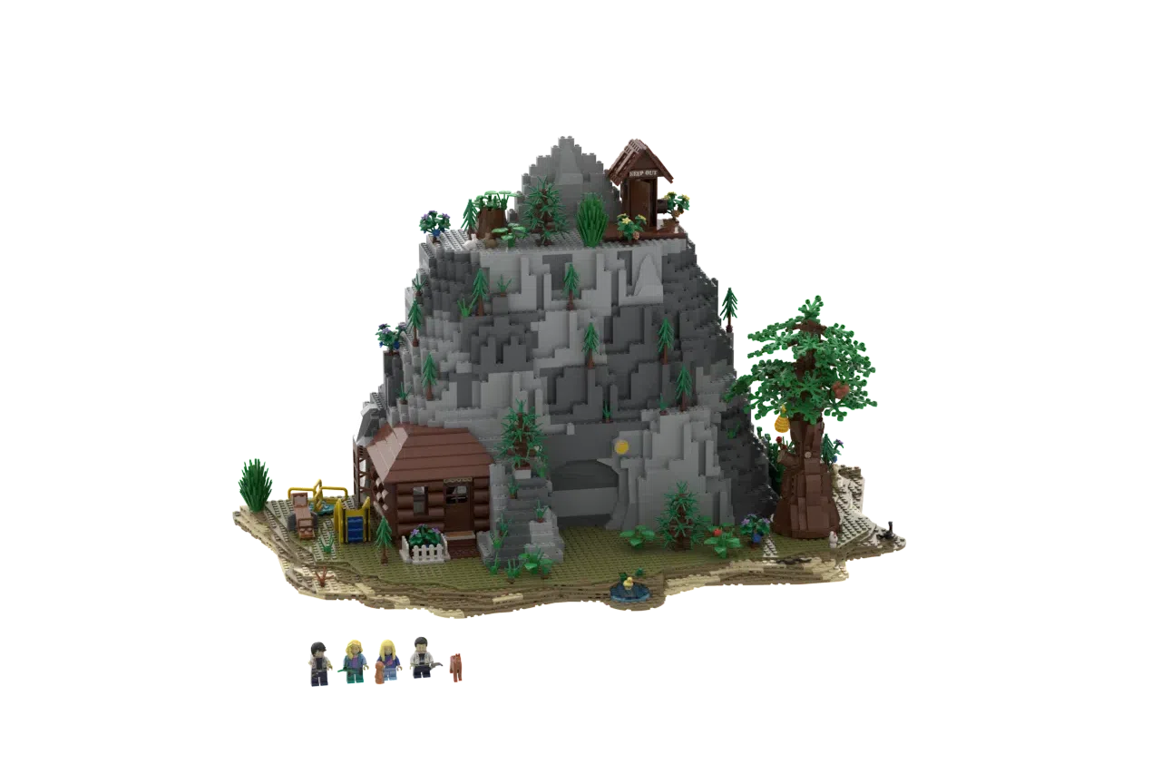 Lego mountain discount