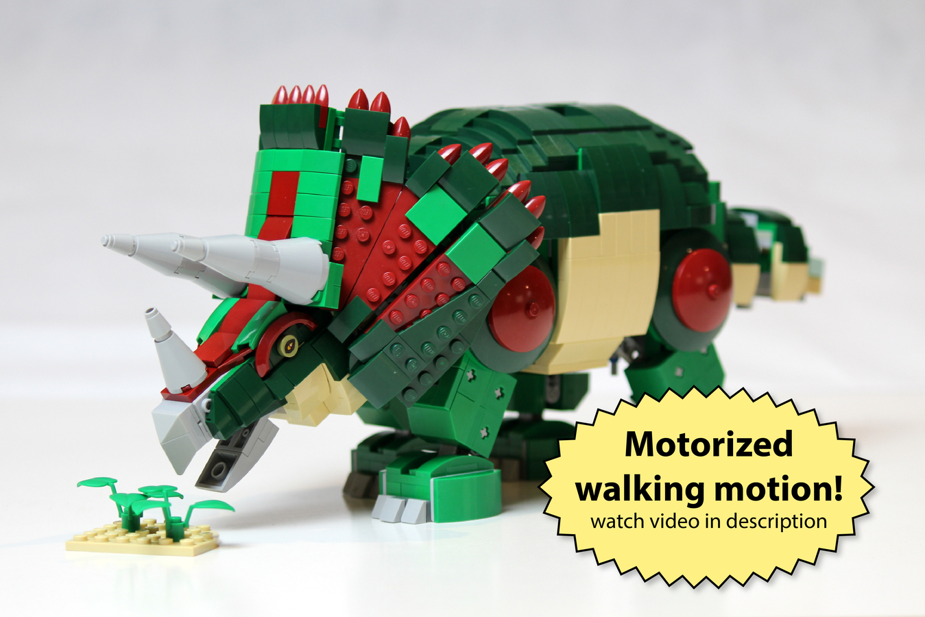 Lego triceratops best sale