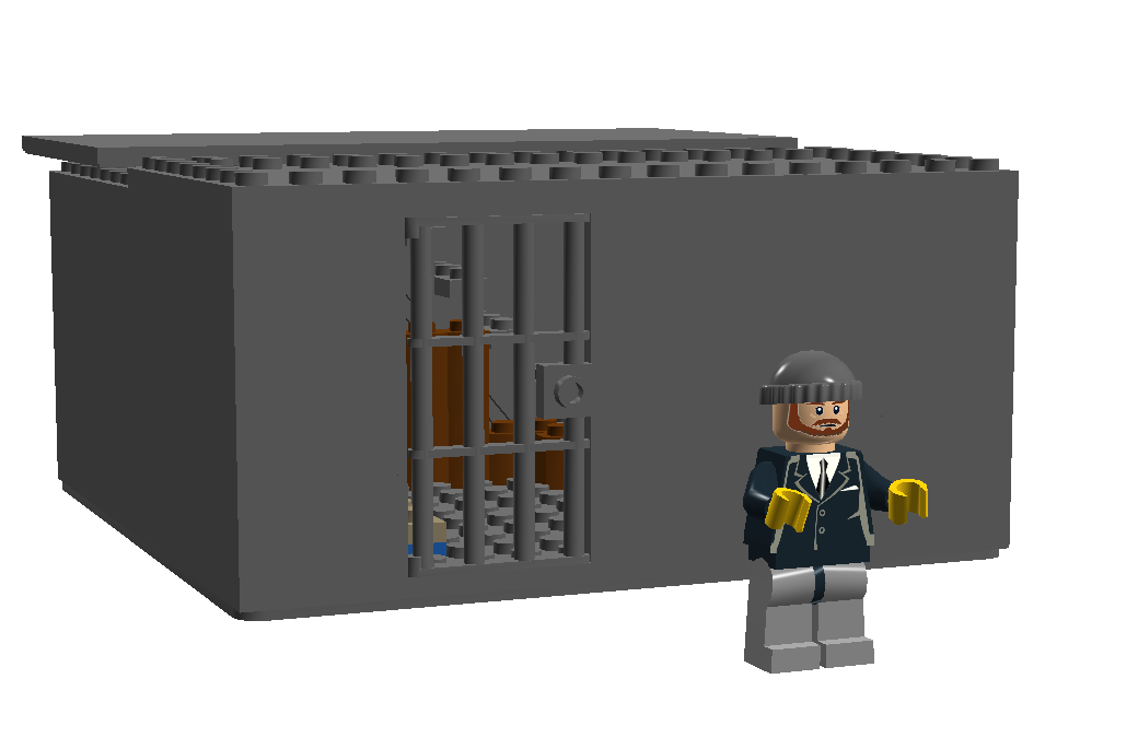LEGO IDEAS Mini Prison Jail Station