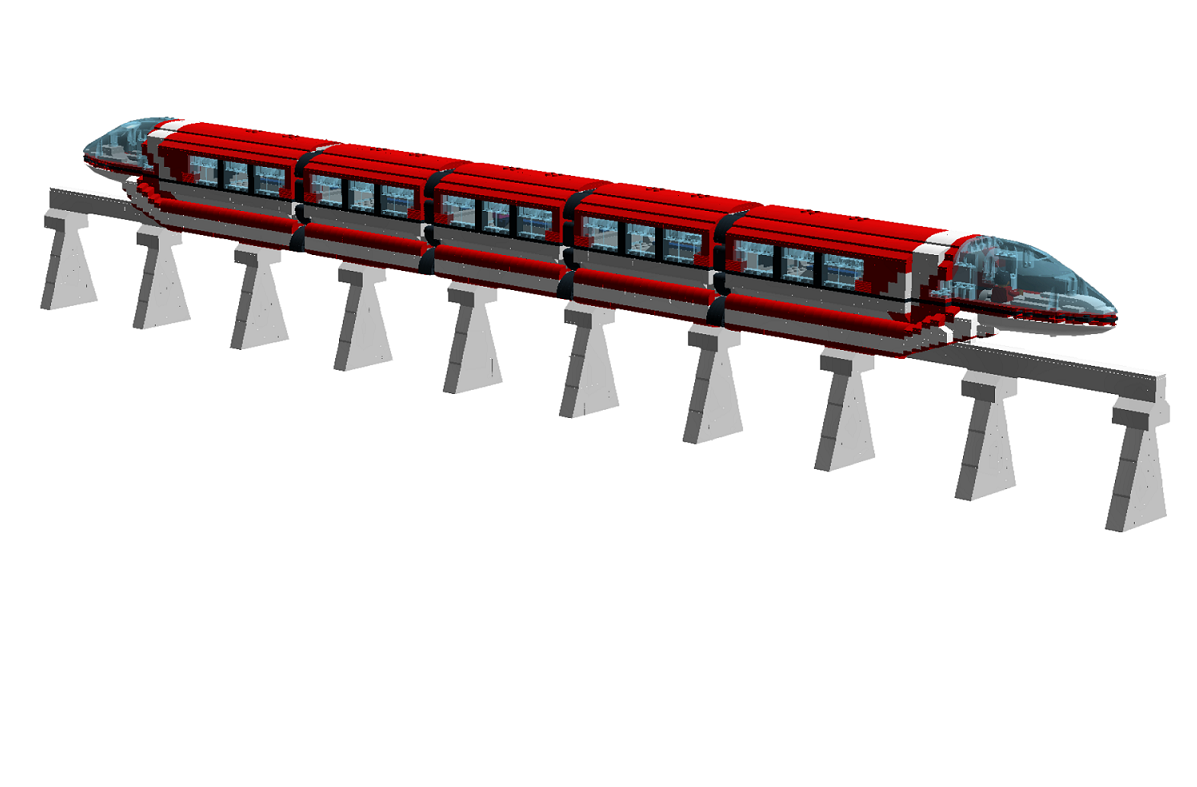 LEGO IDEAS Disneyland Mark VII Monorail