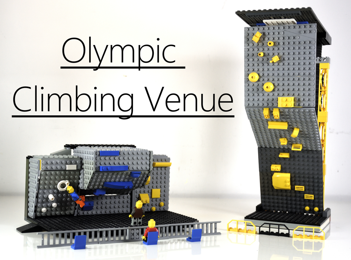 Lego cheap climbing wall