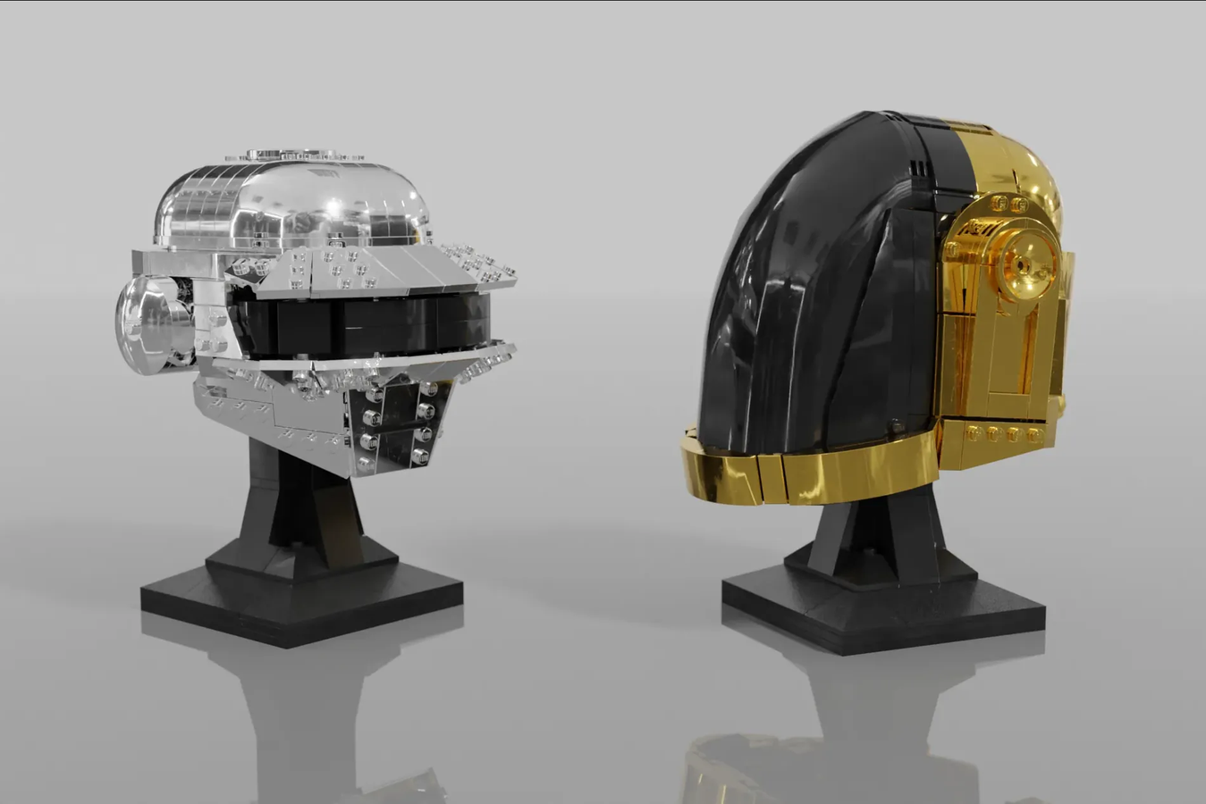 how to make a daft punk helmet