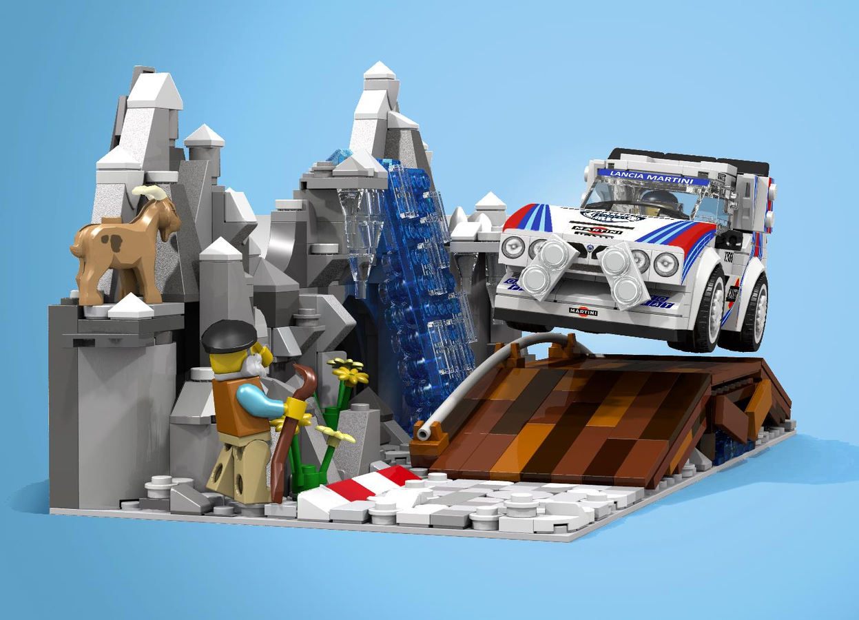 LEGO IDEAS Lancia Delta S4 WRC Speed Champions