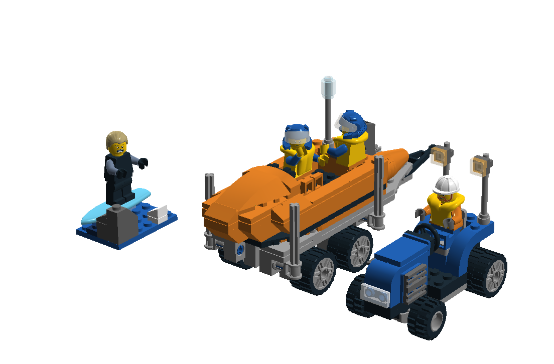 Lego lifeboat set online