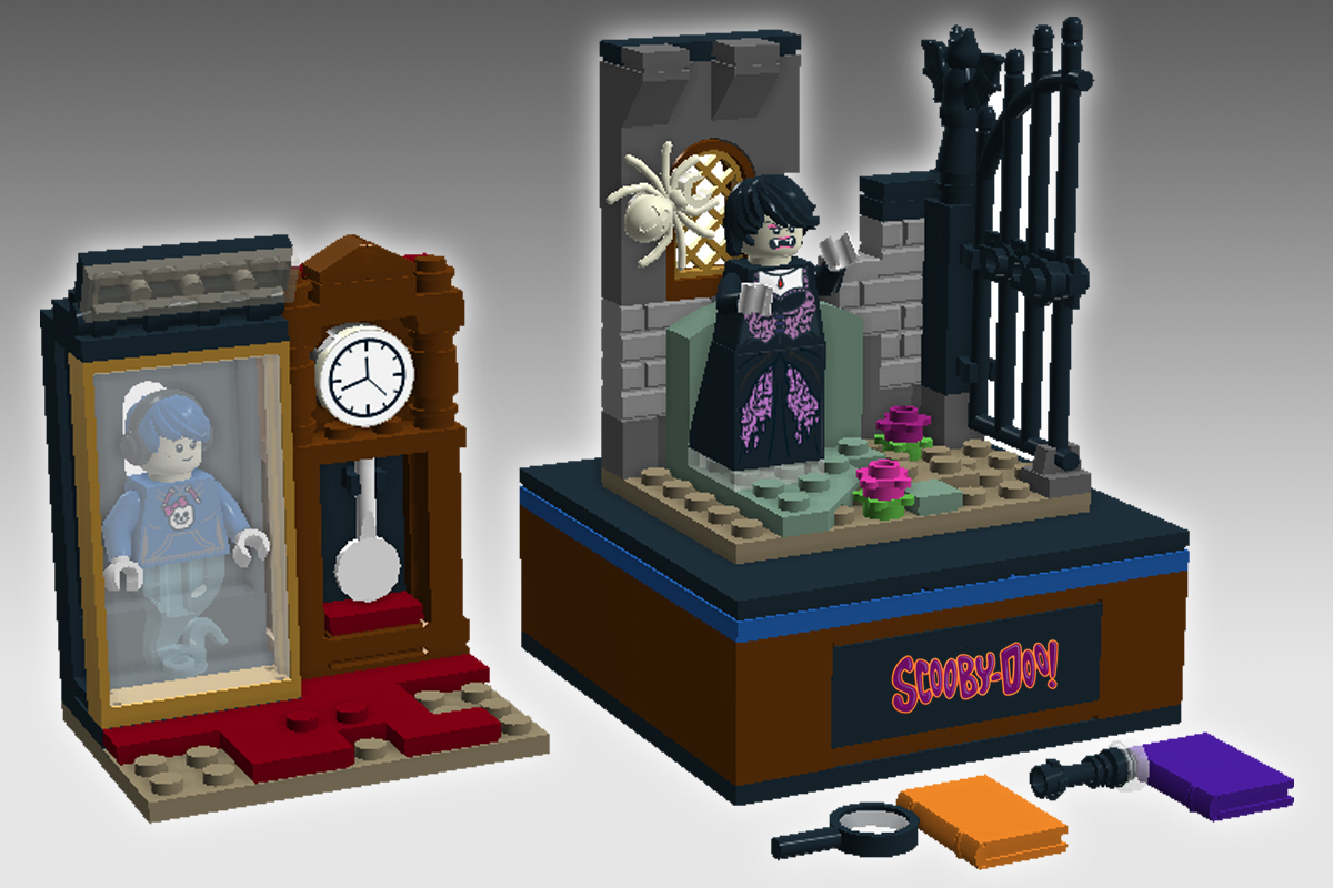 LEGO IDEAS ScoobyDoo! Mystery Box