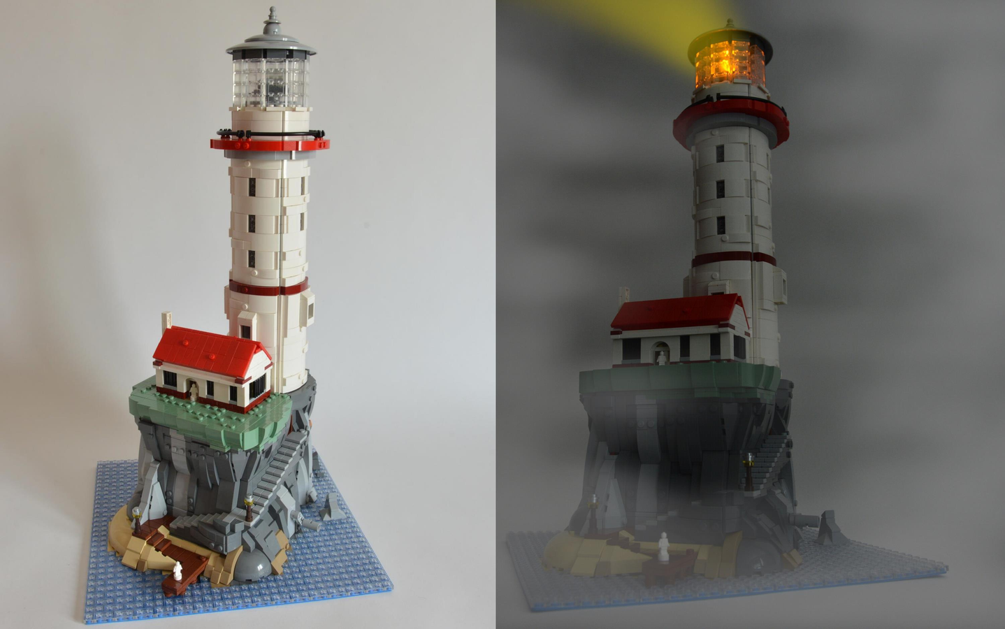 LEGO IDEAS - Motorized Lighthouse