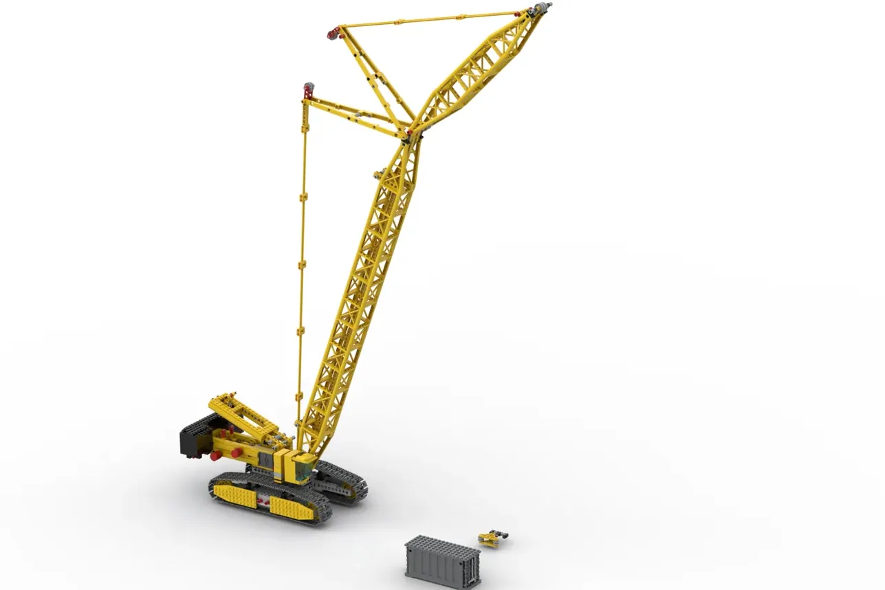 LEGO Blue Crane Hook with 4 Studs (3136) Comes In