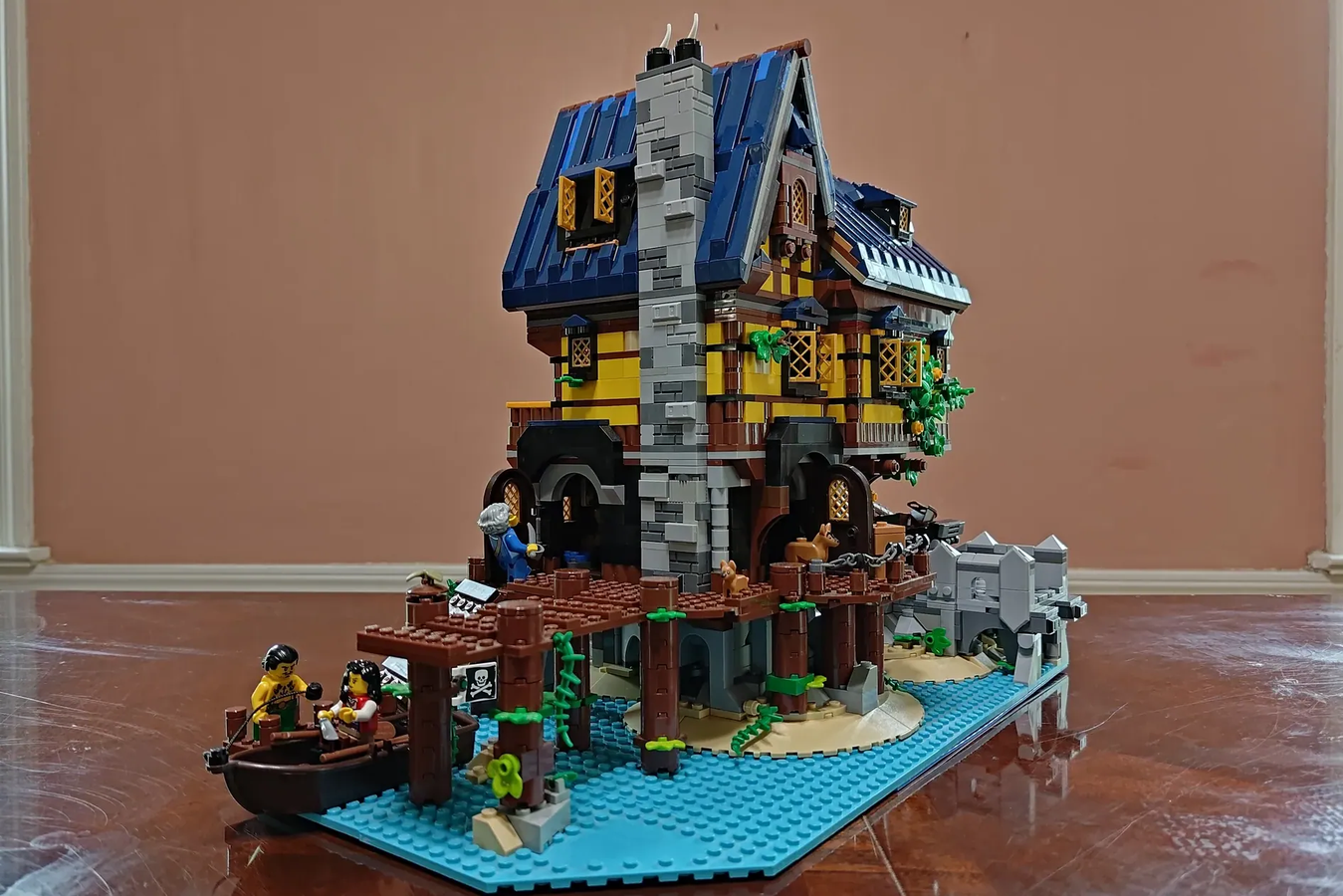 Lego medieval inn sale