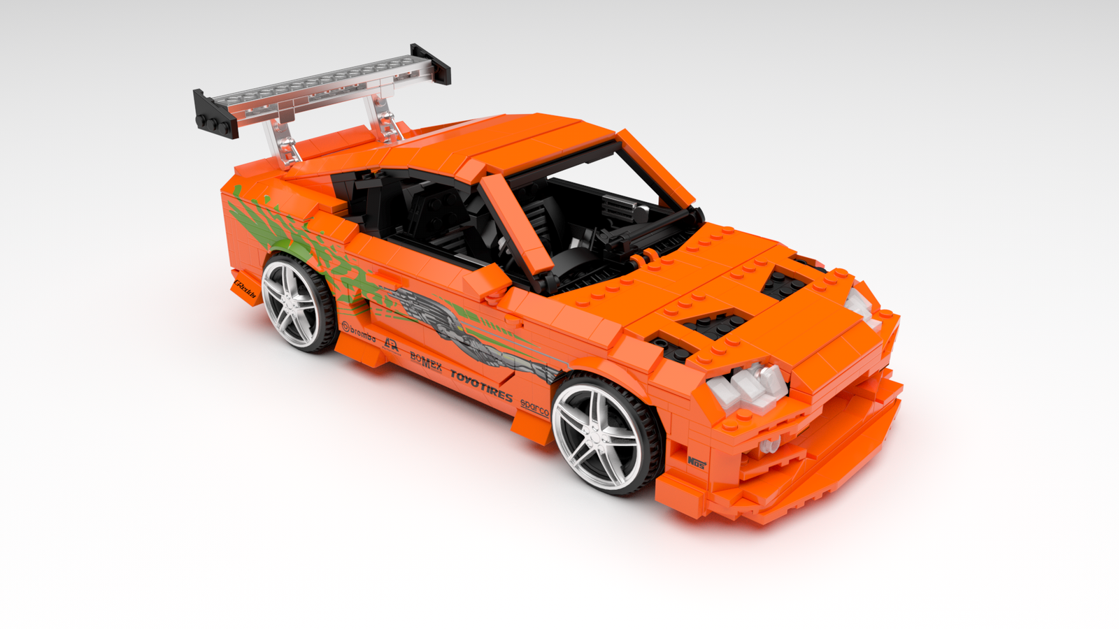 Have you gotten your Toyota Supra Lego yet?