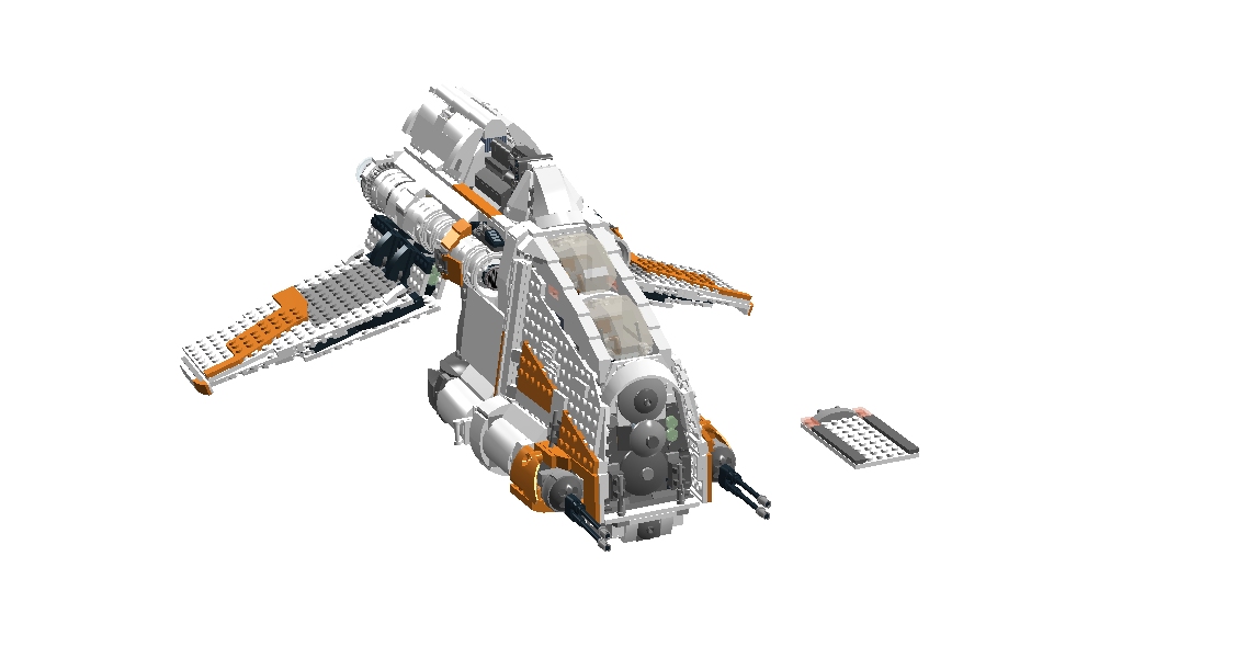 LEGO IDEAS STAR WARS The old republic Rendaran ship