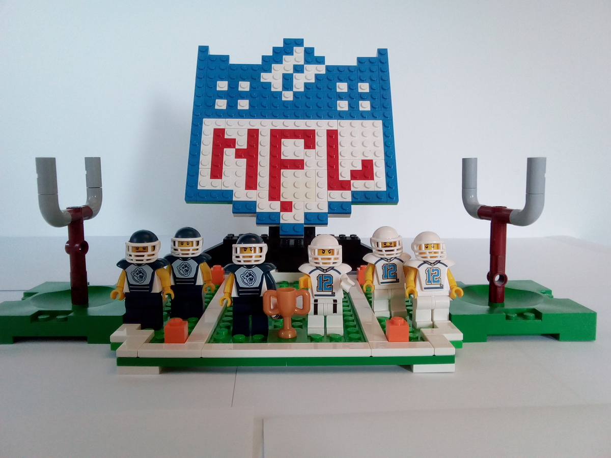 NFL Logo and Miniature Pitch - LEGO IDEAS