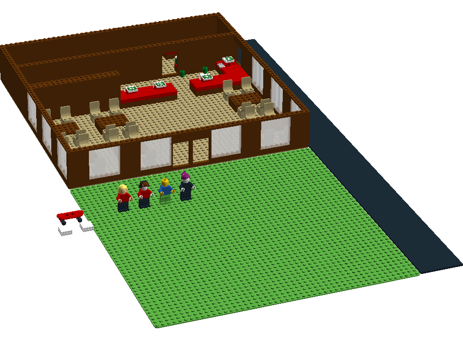 Lego Ideas Lego Roblox Work At The Pizza Place - old roblox work at a pizza place